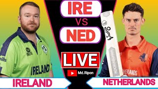 quotScotland vs IrelandNetherlands T20 TriSeries 2024 Live Commentaryquot [upl. by Llireva]