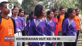 SAMBUT HUT RI 79 WARGA KECAMATAN MIOTIM MENGIKUTI BERBAGAI PERTANDINGAN  INDOSIAR KUPANG [upl. by Egiedan]