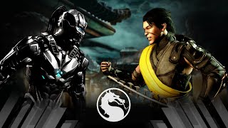 Mortal Kombat X  Triborg Smoke Vs Takeda Very Hard [upl. by Ainerol965]