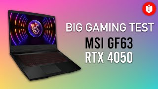 Living with Cheap Gaming Laptop MSI GF63 Thin 12VE RTX 4050 [upl. by Einahpts]