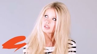 How to do Brigitte Bardot hair with Sam McKnight  Get The Gloss [upl. by Tobye879]