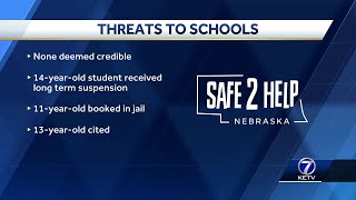 Omaha police investigate social media threats after shooting at Northwest High School [upl. by Nahgam]