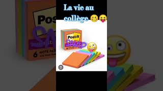 Dans la vie au collège 😝🥴🤪 [upl. by Atinrahs65]