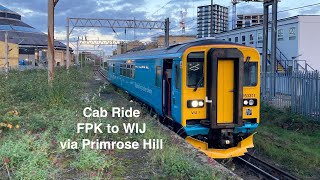 Cab ride  Finsbury Park to Willesden Low Level Via Primrose Hill [upl. by Maximilianus593]