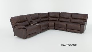 PRODUCT SPOTLIGHT HAWTHORNE 3PC POWER RECLINING SECTIONAL  WGampR Furniture [upl. by Ciredor]