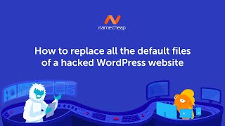 How to replace all the default files of a hacked WordPress website [upl. by Amora]