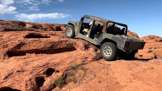 Utah Off Road Humvee Tour At Sand Mountain OHV Area [upl. by Nitsug]