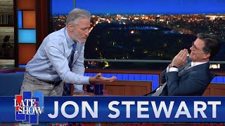 quotThey Are Going To Kill Us Allquot  Jon Stewart Declares His Love For Scientists [upl. by Nnahoj882]