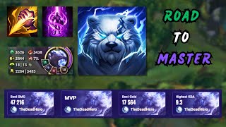 Volibear Jungle amp Teleport Riot Made Volibear Broken Op Revitilize Peak Road To Master [upl. by Jewell451]