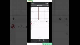 10 second solution to a SAT Math Discriminant Question with Desmos [upl. by Knepper]