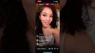 malia baker insta live ft morgan and kylie 101924 [upl. by Dippold]