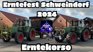 Erntefest Schweindorf 2024  Erntekorso [upl. by Atterual]