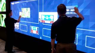 BEST Awardwinner Leyards LED MultiTouch Video Wall [upl. by Nwahshar447]