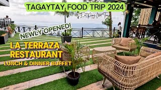 Tagaytay Buffet Restaurant  La Terraza by RSM Restaurant  Tagaytay Food trip  EatPrayLoveTravel [upl. by Ammadas]