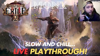 Path of Exile 2 Early Access Monk Playthrough [upl. by Aniluj]