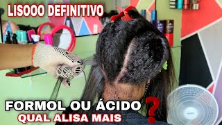 PROGRESSIVA EM CABELO CACHEADO  QUAL ALISA MAIS DERIVADOS DO FORMOL ou ORGÂNICA  LISO PERFEITO [upl. by Ragse]