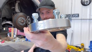 How to Install Wheel Spacers All Cars wTorque Specs amp SafetyPro Tips [upl. by Colombi122]