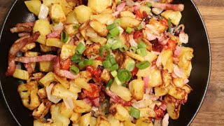 Gesunde amp knusprige Bratkartoffeln in der Heißluftfritteuse 🥔✨ Rezept Heißluftfritteuse [upl. by Liliane]