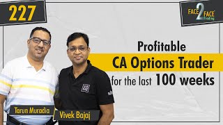 Make Regular Profits in Options Trading Strategy  Risk Management Face2Face with Tarun Muradia [upl. by Ever]