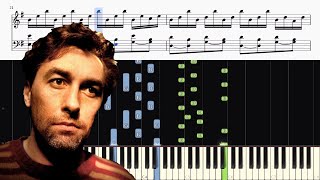 Yann Tiersen  Comptine dun autre été Amélie  Piano Tutorial  SHEETS [upl. by Eelanej775]