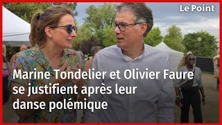 Marine Tondelier et Olivier Faure se justifient après leur danse polémique [upl. by Utimer]