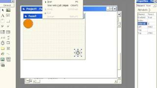 Vb 6 Tutorial 2 Bouncing ball [upl. by Enomsed]