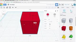 How to manipulate and dimension shapes in Tinkercad [upl. by Blodgett]