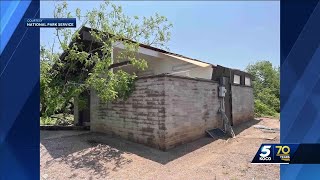 Tornado damage forces closure of popular Chickasaw National Recreation Area in Oklahoma [upl. by Achorn123]