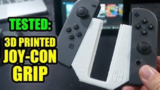 Tested 3D Printed Nintendo Switch JoyCon Grip [upl. by Fahey549]