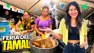 FERIA del TAMAL 🫔 ¡Un Festín De SABORES MEXICANOS 4K [upl. by Erbma]