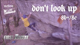 UNCUT Giuliano Cameroni  Dont Look Up 8B8C First Ascent [upl. by Settera]