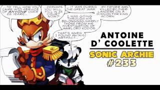 Antoine D Coolette Voice Over Sonic Archie 233 [upl. by Clarie]