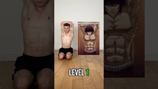 Baki poses ranking from level 1 to 10 🥇 flexibility mobility training workout gym wtf anime [upl. by Kaufman]