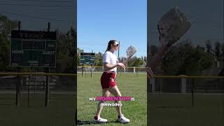 Ground Up Techniques for Better Throws fyp outfield infield throwing softball baseball mlb [upl. by Bethezel]