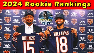 Post NFL Draft Fantasy Football Dynasty Rookie Rankings fantasyfootballdynasty fantasyfootball [upl. by Paucker]