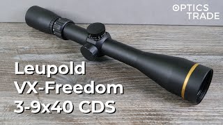 Leupold VXFreedom 39x40 CDS Rifle Scope Review  Optics Trade Review [upl. by Ier]