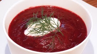 Borscht Recipe Beetroot Soup  Marks Cuisine 66 [upl. by Nanji]