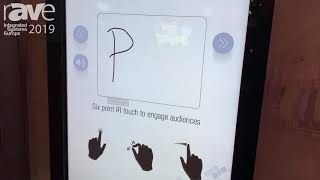 ISE 2019 PeerlessAV Exhibits KIPICT2555 AllinOne Kiosk for Digital Signage With Integrated Touch [upl. by Jacquetta543]