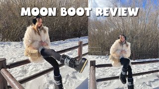 MOON BOOT REVIEW  SIZING [upl. by Ij]