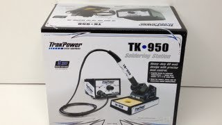 The RCNetwork  TrakPower TK950 Soldering Station [upl. by Refotsirc268]