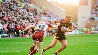 Wigan Warriors vs Catalan Dragons  Full Match Rugby  Betfred Super League 2024 [upl. by Mazur]