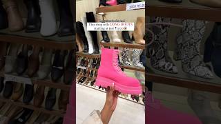 Day5 long boots latestcollection shortsyoutubeshortsminivlog bootslongbootspinkshoesbarbie [upl. by Ailehpo]