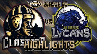 SFL HIGHLIGHTS Season 23 Week 11  Canton  Los Angeles [upl. by Aryam]