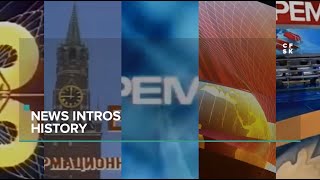 1TV Vremya Intros History since 1968 [upl. by Ahsyle]