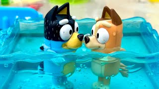 The Pool  Bluey Toys Pretend Play [upl. by Kurman231]