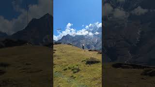 Thamserku and love ❤️ song nepalisong travel everest trending mountains nature nepal music [upl. by Devy473]