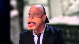 Americas Got Talent 2015  Paul Zerdin Ventriloquist Turns Howie Mandel into a Doll  Semi Final [upl. by Gnehs]