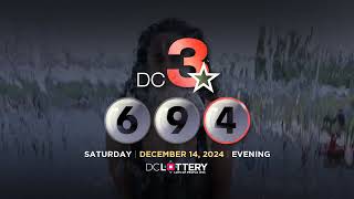 DC LOTTERY Evening 12142024 [upl. by Arbmat]