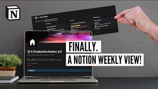 Try This Notion Weekly Planner Build My New Productive Notion Setup [upl. by Hedelman]