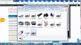 how to install ricoh c5503 printer driver manually [upl. by Hasina]